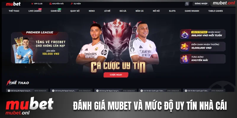 Đánh giá Mubet